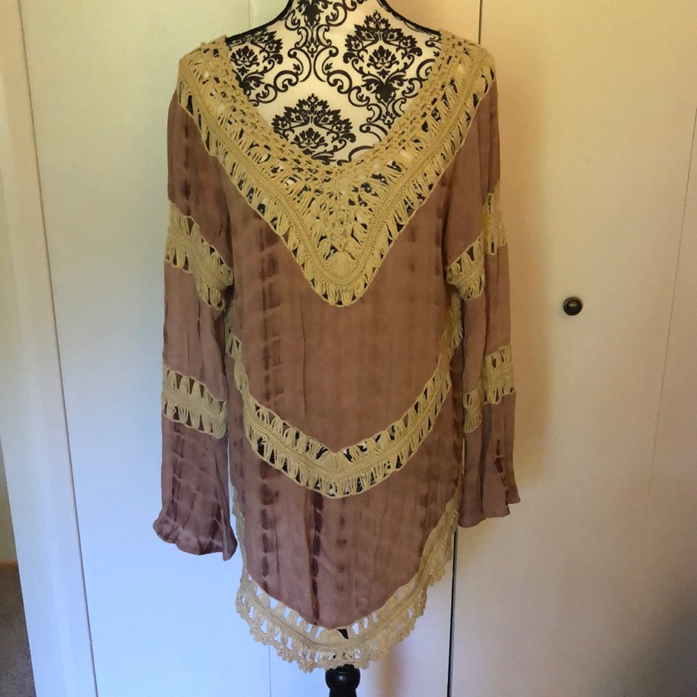California Moonrise boho blouse